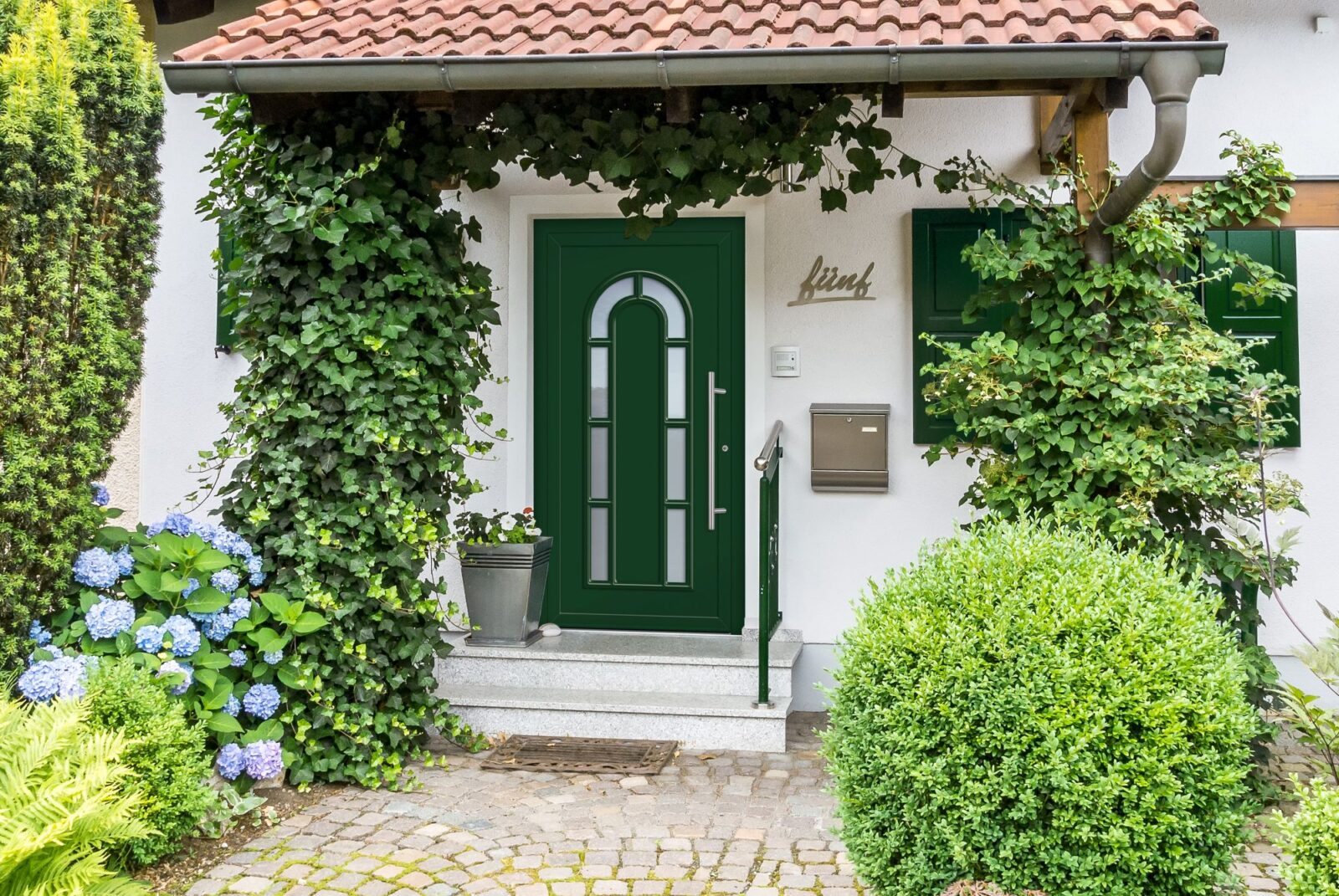 Haustür Blaurock